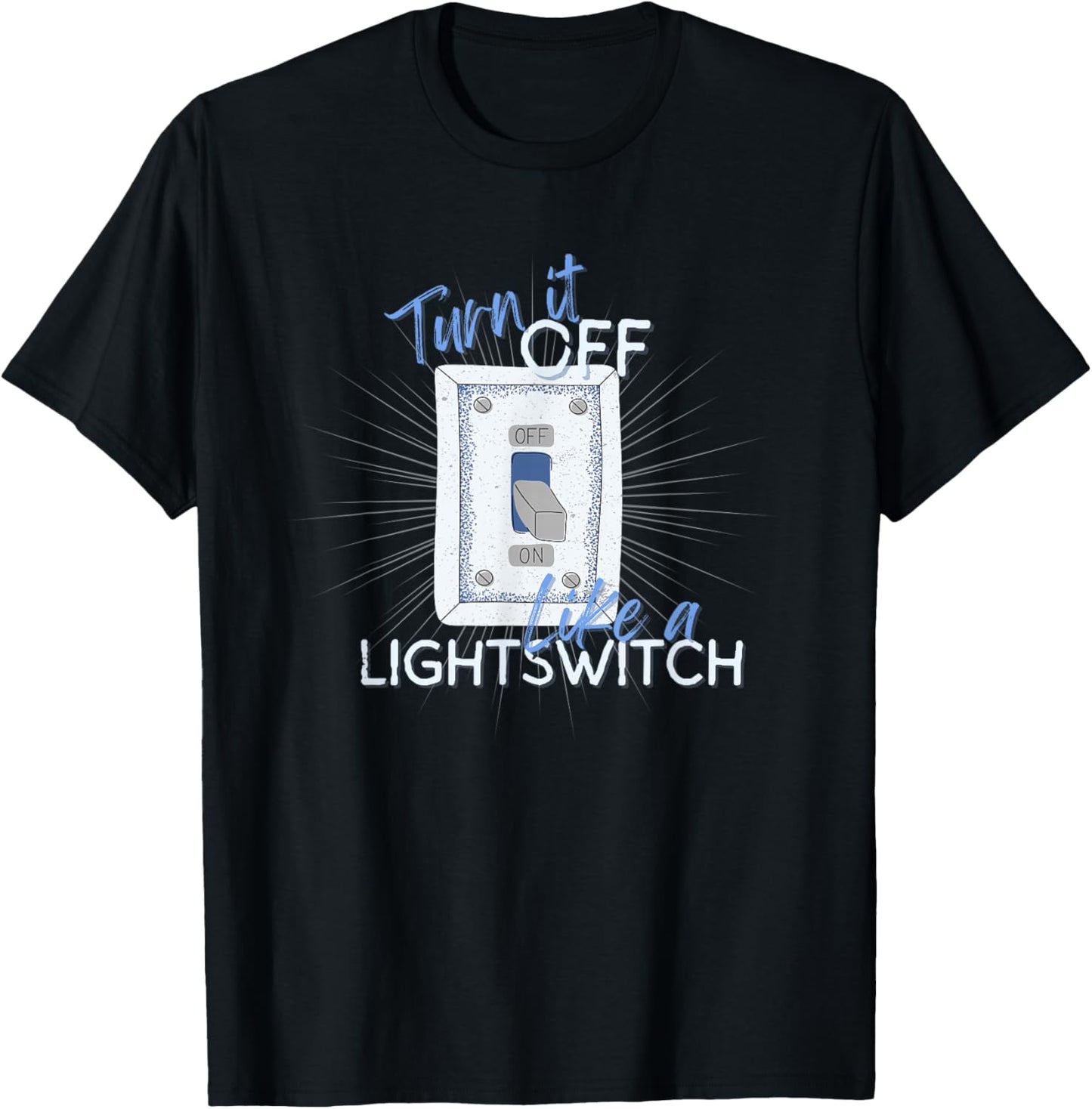 Book of Mormon Musical Turn It off Light Switch T-Shirt - T-Shirt | Black