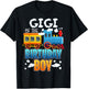 I'm Gigi Of The Birthday Boy Train Toy Matching Family Party T-Shirt - T-Shirt | Black
