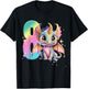 8th Birthday Shirt Dragon Party Rainbow Girl Dragon Eight 8 T-Shirt - T-Shirt | Black