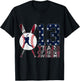 13 Years of Being Awesome Baseball 13th Birthday T-Shirt - T-Shirt | Black