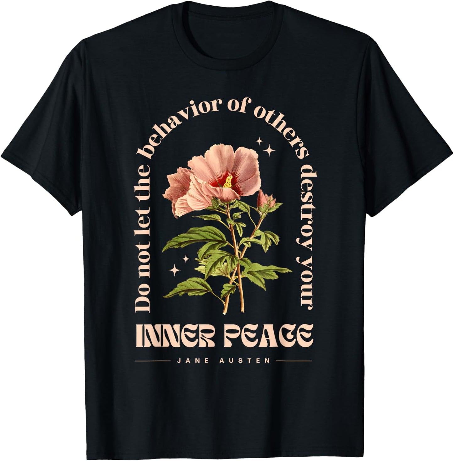 Jane Austen Sense and Sensibility Bookish Bookworm Novel T-Shirt - T-Shirt | Black