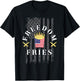 Funny Patriotic Freedom Fries 2nd Amendment Freedom Fries T-Shirt - T-Shirt | Black