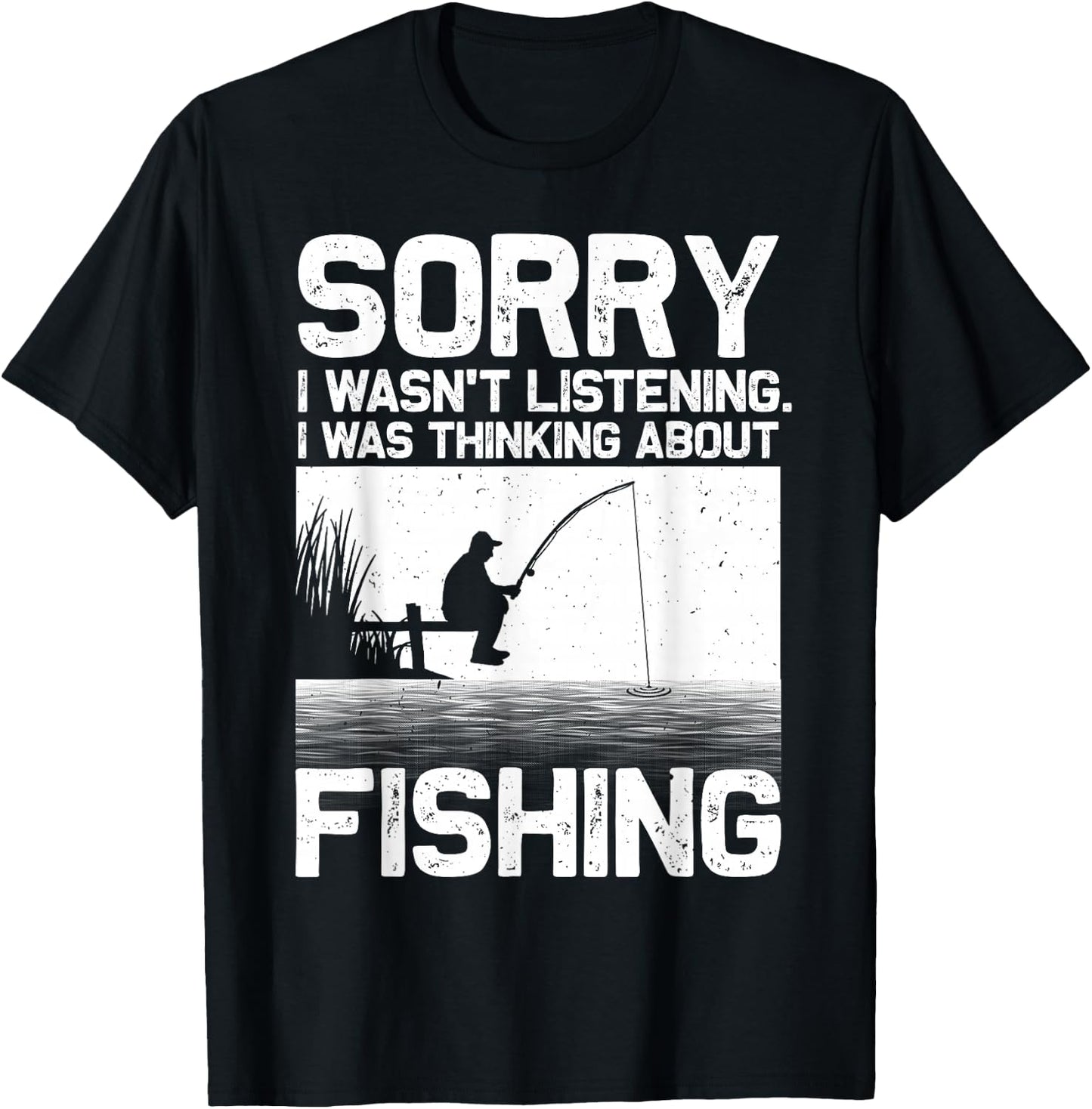 Funny Fishing Women Trout Bass Fisherman Vacation Small T-Shirt - T-Shirt | Black