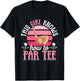 Golf Golfer This Girl knows how to par T-Shirt - T-Shirt | Black