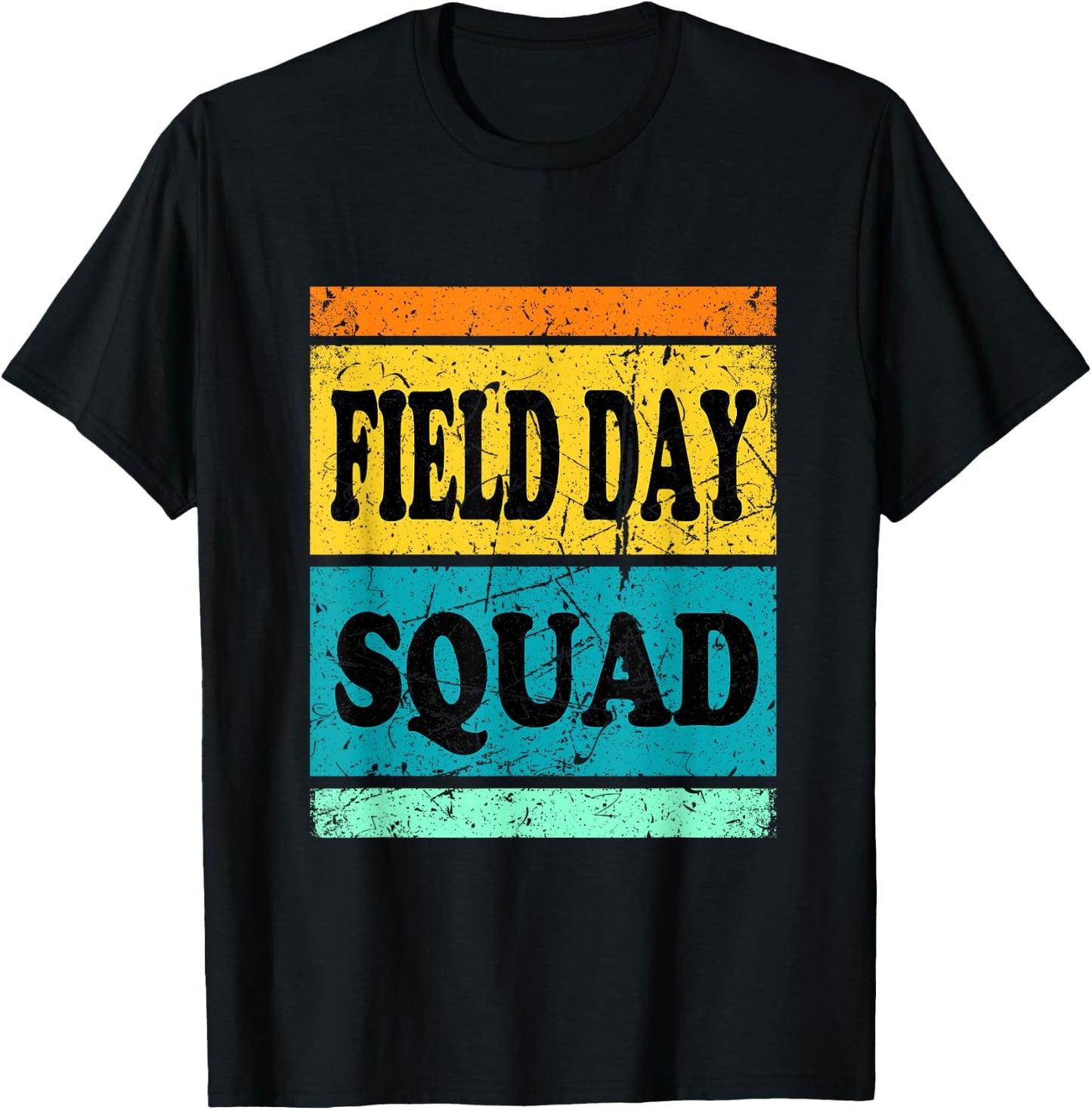 Field Day Shirt 2022 Class 2028 2035 2036 Art Kids School T-Shirt - T-Shirt | Black