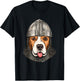 Beagle Medieval Knight Templar Pet Puppy Beagle Dog Lover T-Shirt - T-Shirt | Black