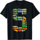 Fun Garbage Truck 5th Birthday Party 5 Year Old Boy Kids T-Shirt - T-Shirt | Black
