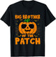 Pumpkin Big Brother Of The Patch Group Costume Halloween T-Shirt - T-Shirt | Black