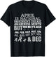April Is National Parkinsons Disease Awareness Month T-Shirt - T-Shirt | Black