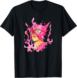 Marvel Comics Retro Classic X-Men Sunfire Flame Portrait T-Shirt - T-Shirt | Black