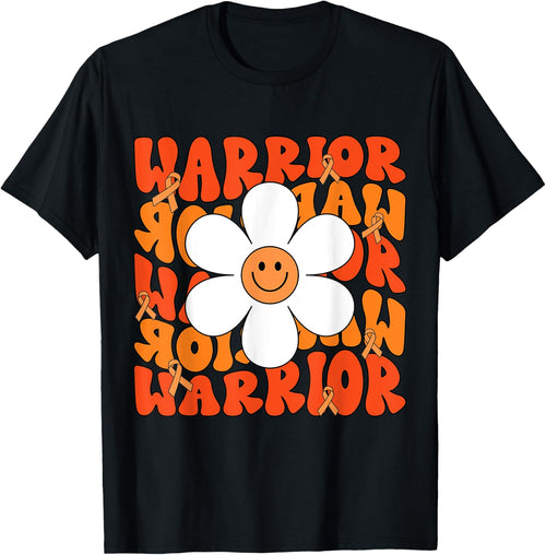 Leukemia Cancer Orange Ribbon Leukemia Cancer Warrior
