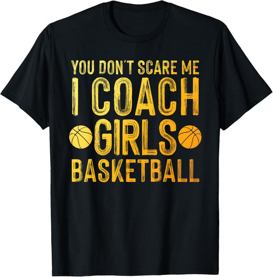 Funny Basketball Coach Art Men Women Team Trainer Instructor T-Shirt - T-Shirt | Black