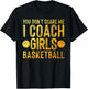 Funny Basketball Coach Art Men Women Team Trainer Instructor T-Shirt - T-Shirt | Black