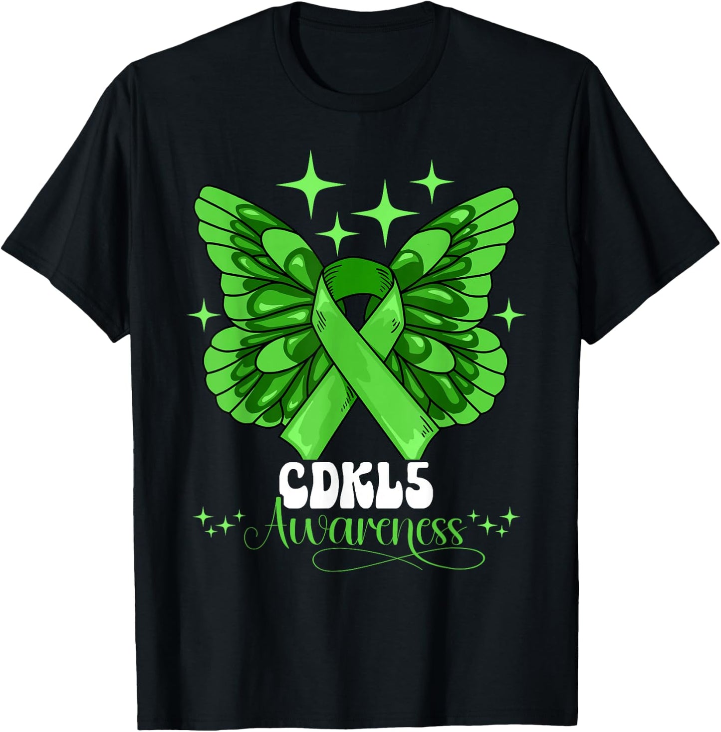 Cdkl5 Awareness T-Shirt - T-Shirt | Black