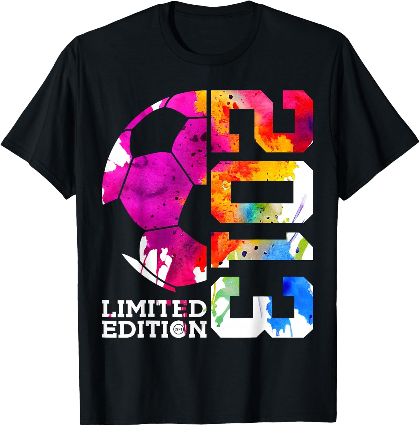13th Birthday Football Limited Edition 2013 T-Shirt - T-Shirt | Black