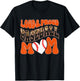 Loud Proud Baseball Mom Orange Team Leopard Baseball Mom T-Shirt - T-Shirt | Black