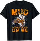 Mud Looks Good on Me | Dirt Biking | Boys Dirt Bike T-Shirt - T-Shirt | Black