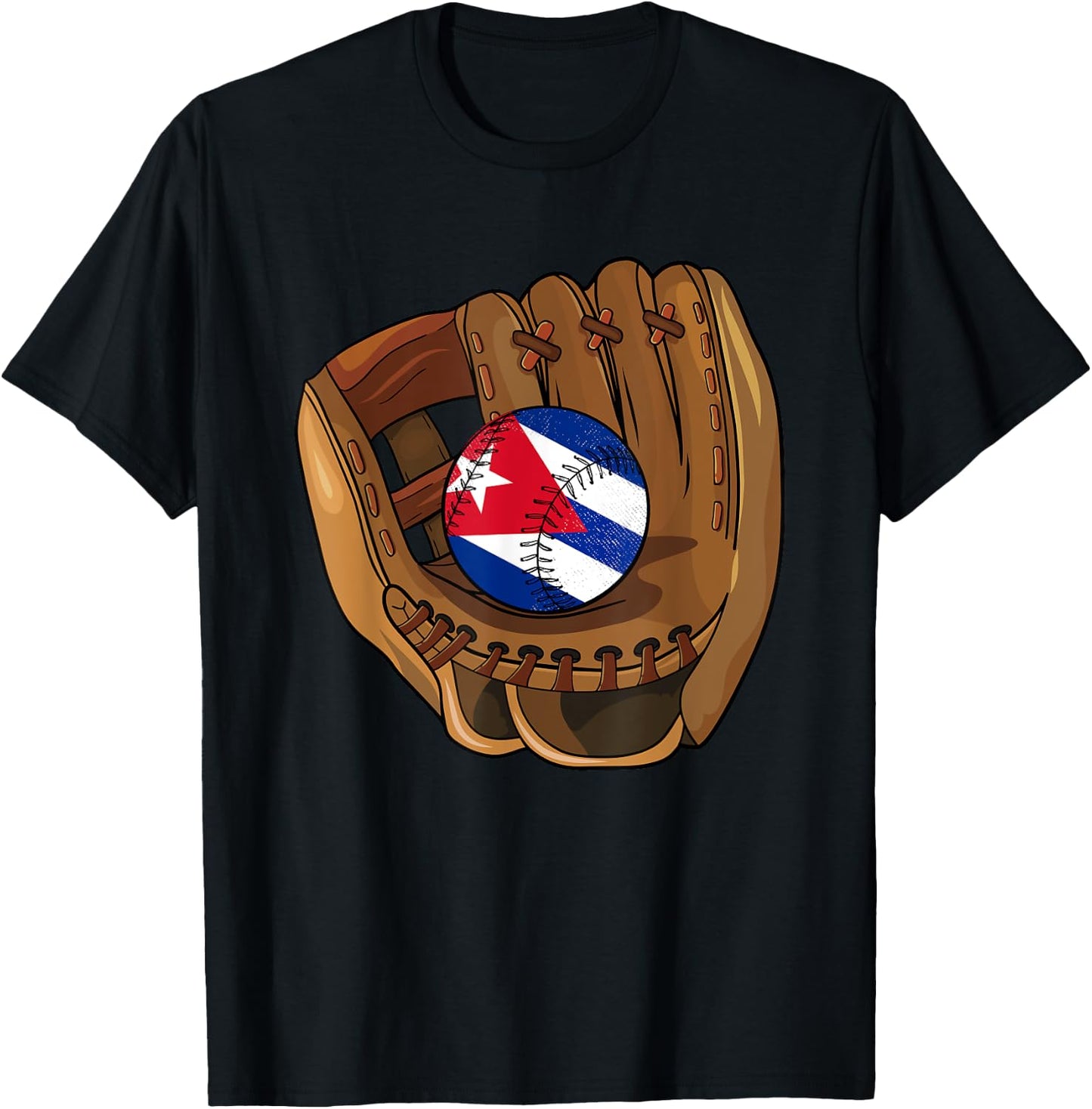 Cuban Baseball Sport Cuba Baseball T-Shirt - T-Shirt | Black