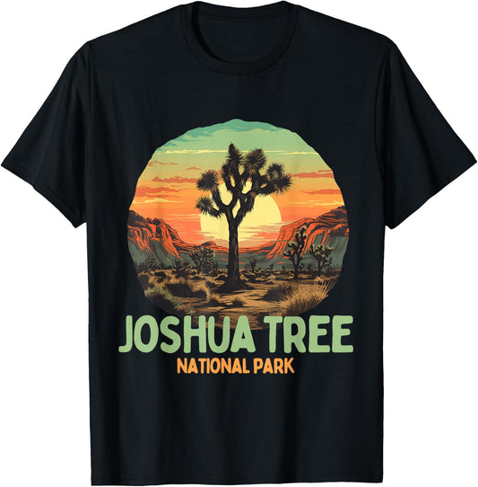 Joshua Tree National Park T-Shirt - T-Shirt | Black