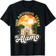 The Alamo San Antonio Texas Mission Vintage Retro Remember T-Shirt - T-Shirt | Black
