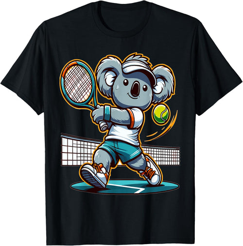 Koala Bear plays tennis for Koala Bear lovers and Koala Bear