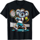 Koala Bear plays tennis for Koala Bear lovers and Koala Bear T-Shirt - T-Shirt | Black