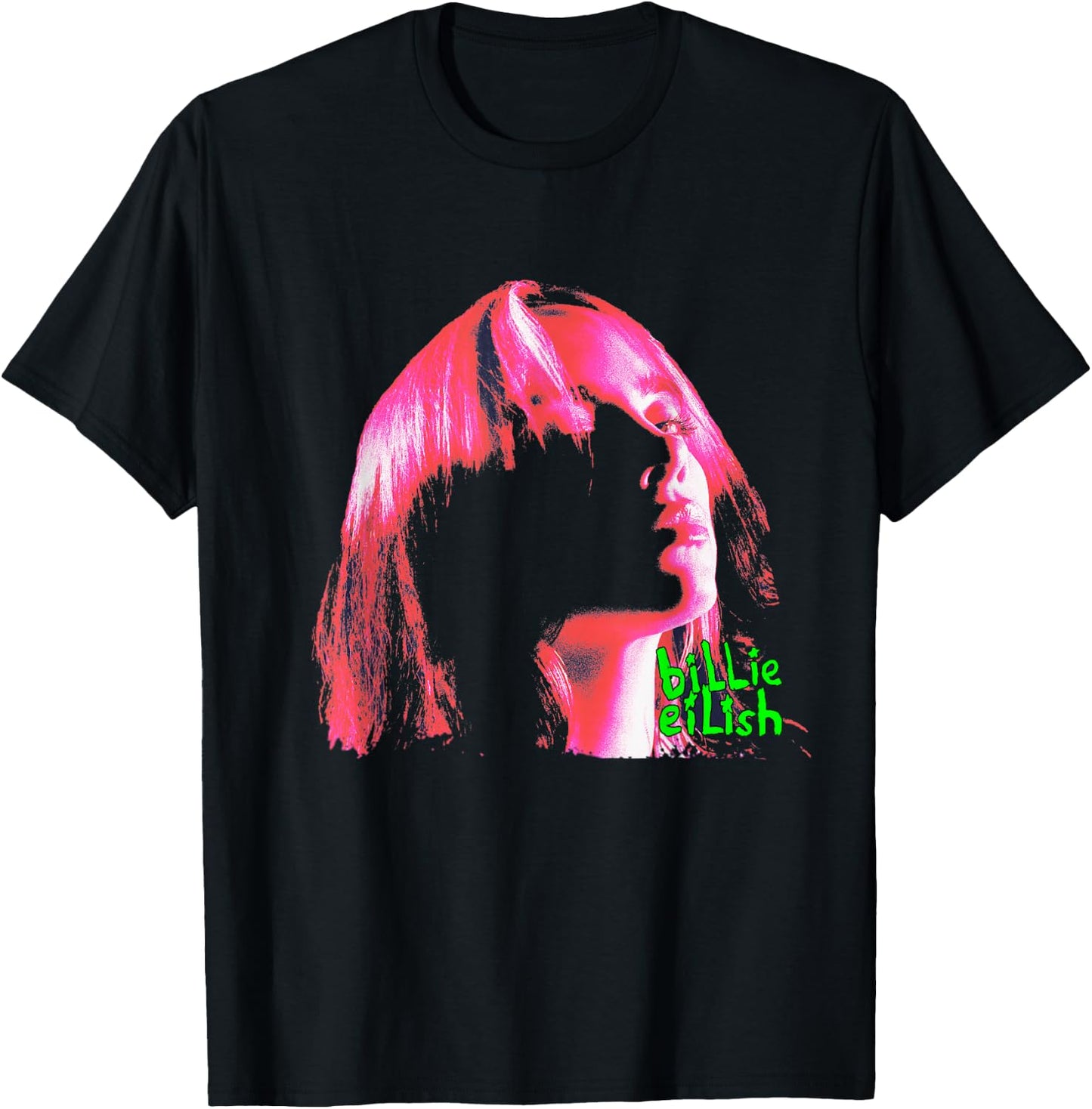 Official Billie Eilish Photographic T-Shirt - T-Shirt | Black