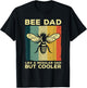 Cool Beekeeping Art Men Dad Bee Hive Keeping Honey Beekeeper T-Shirt - T-Shirt | Black