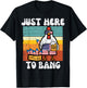 4th Of July Chicken Fireworks Here To Bang Retro America Men T-Shirt - T-Shirt | Black