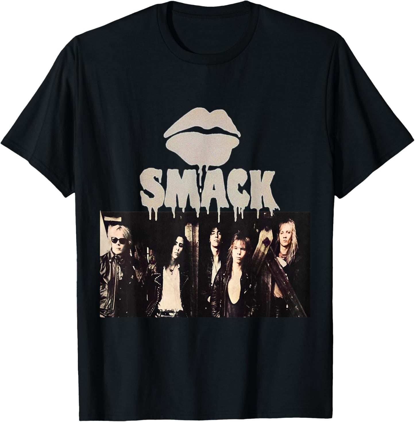 Smack Rock Band T-Shirt - T-Shirt | Black