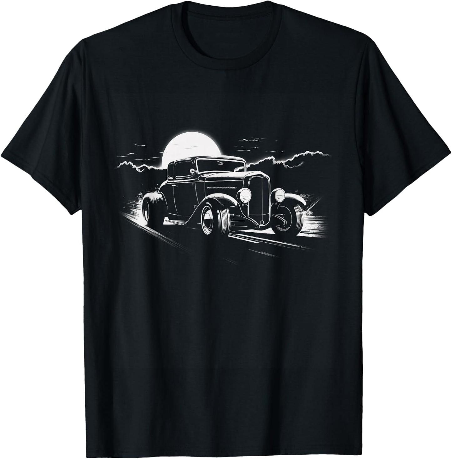 1930's American Classic Hot Rod T-Shirt - T-Shirt | Black
