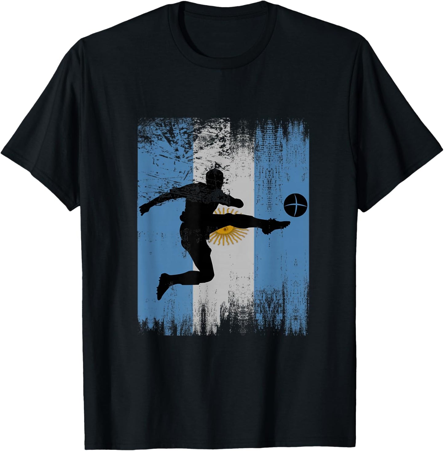 Argentina Soccer Argentina Football Argentina Futbol T-Shirt - T-Shirt | Black