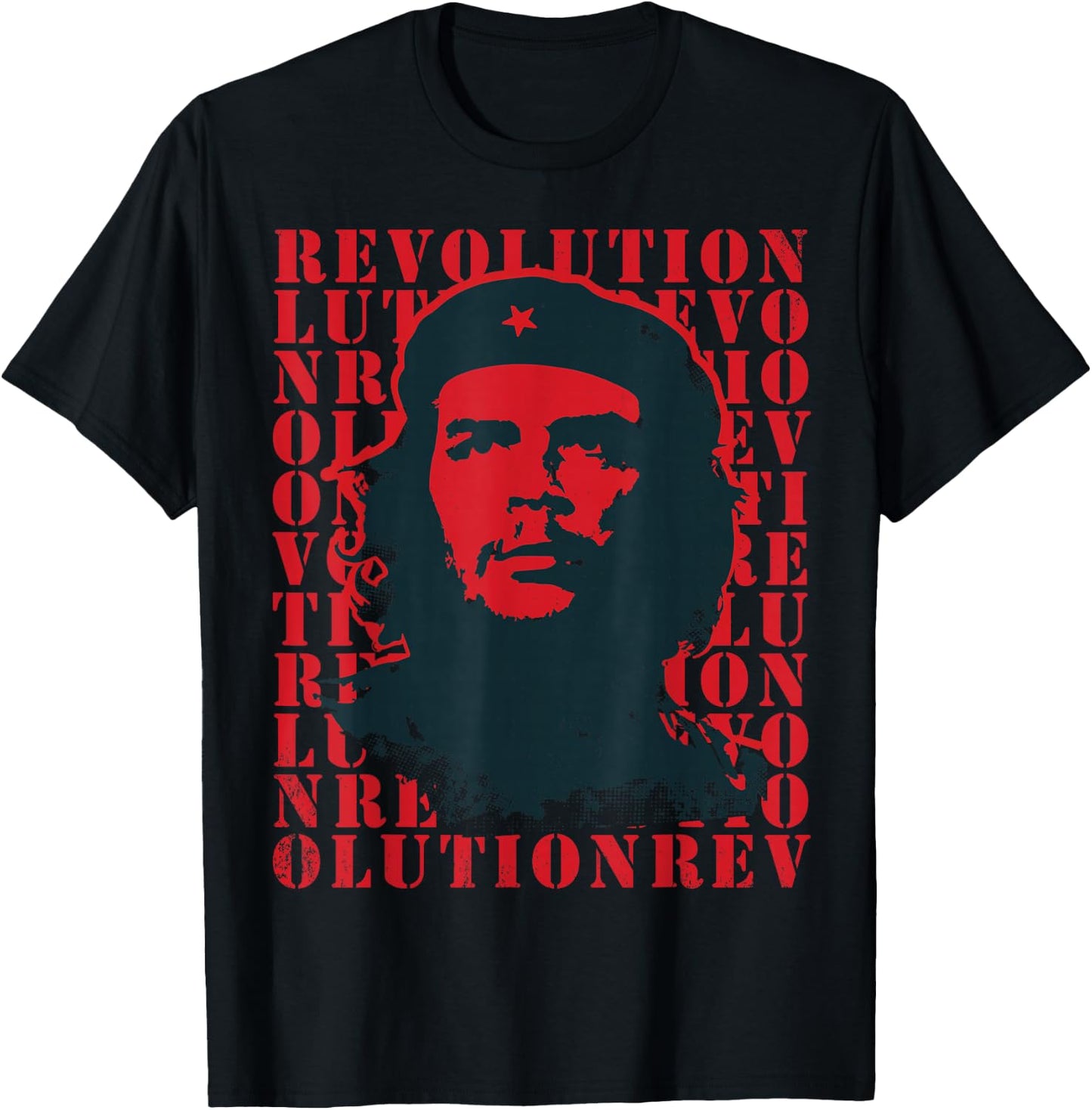 Che Guevara Revolution Cuban Hispanic Heritage Month T-Shirt - T-Shirt | Black