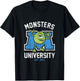 Kids Disney Pixar Monsters University Mike Wazowski Distressed T-Shirt - T-Shirt | Black