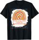 Basal Cell Skin Cancer Awareness Bleached Rainbow Men Women T-Shirt - T-Shirt | Black