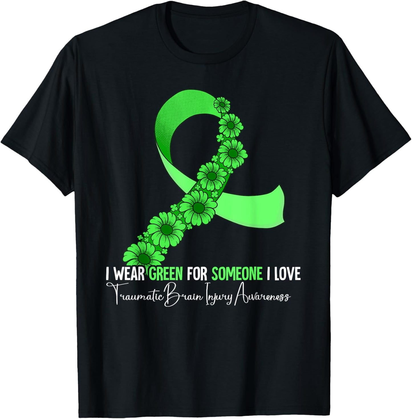Traumatic Brain Injury Awareness T-Shirt - T-Shirt | Black