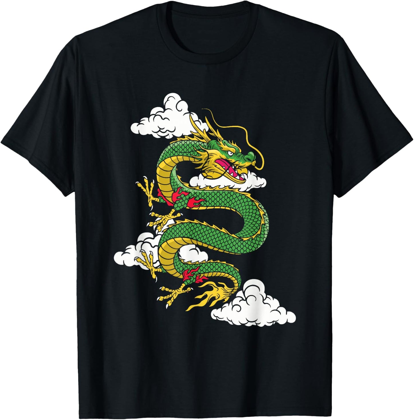 2024 Zodiac Sign Chinese Horoscope - Year of the Dragon T-Shirt - T-Shirt | Black