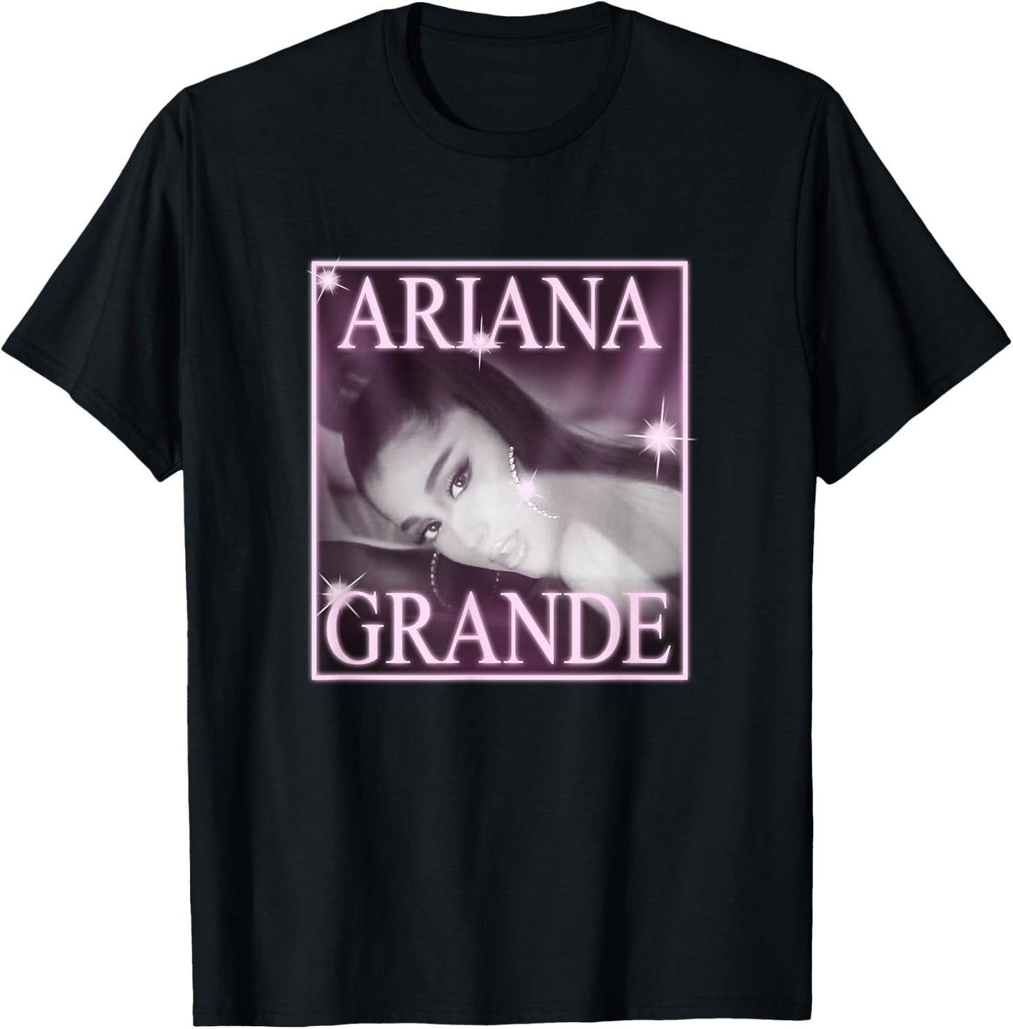 Official Ariana Grande Thank U, Next Homage T-Shirt - T-Shirt | Black