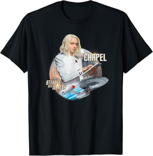 Star Trek Strange New Worlds Nurse Chapel T-Shirt - T-Shirt | Black