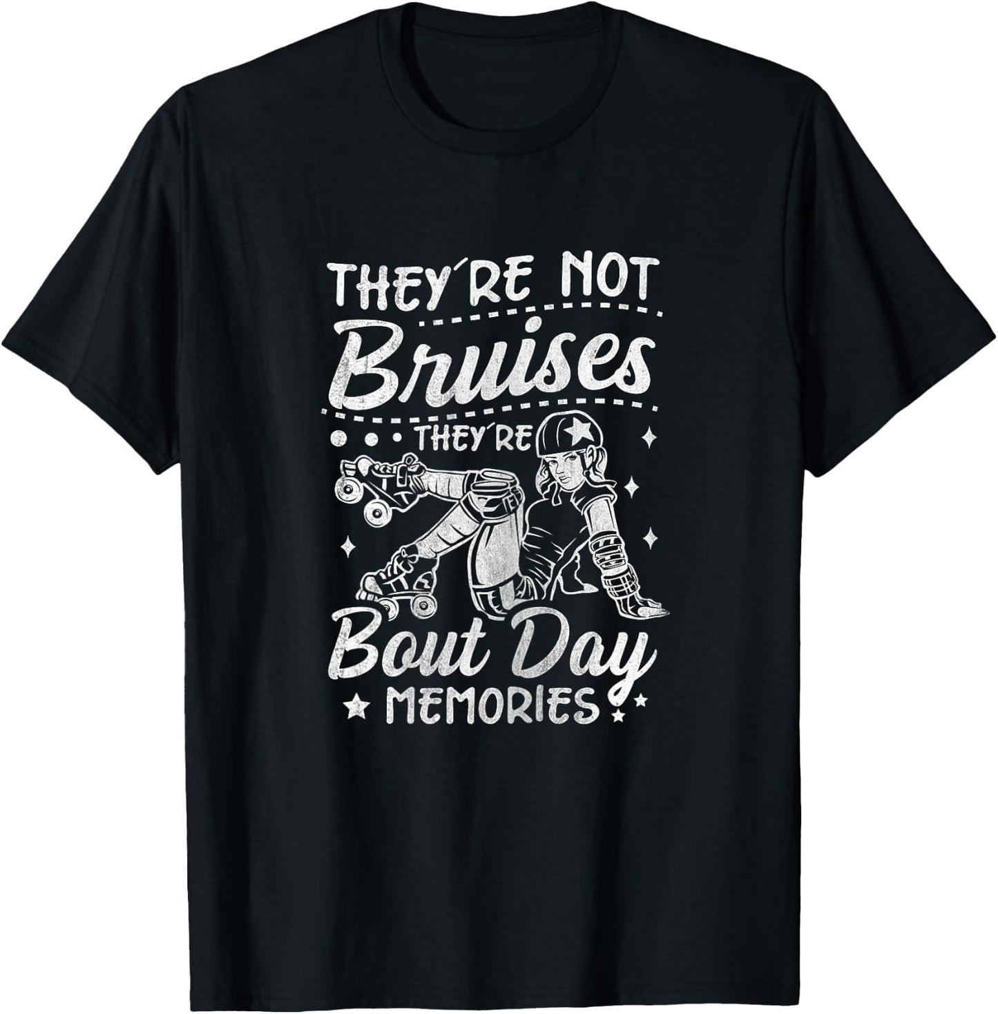 Roller Derby Quote for a Roller Derby Player T-Shirt - T-Shirt | Black