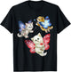 Cat Fly Like A Butterfly Women Girls Kids T-Shirt - T-Shirt | Black