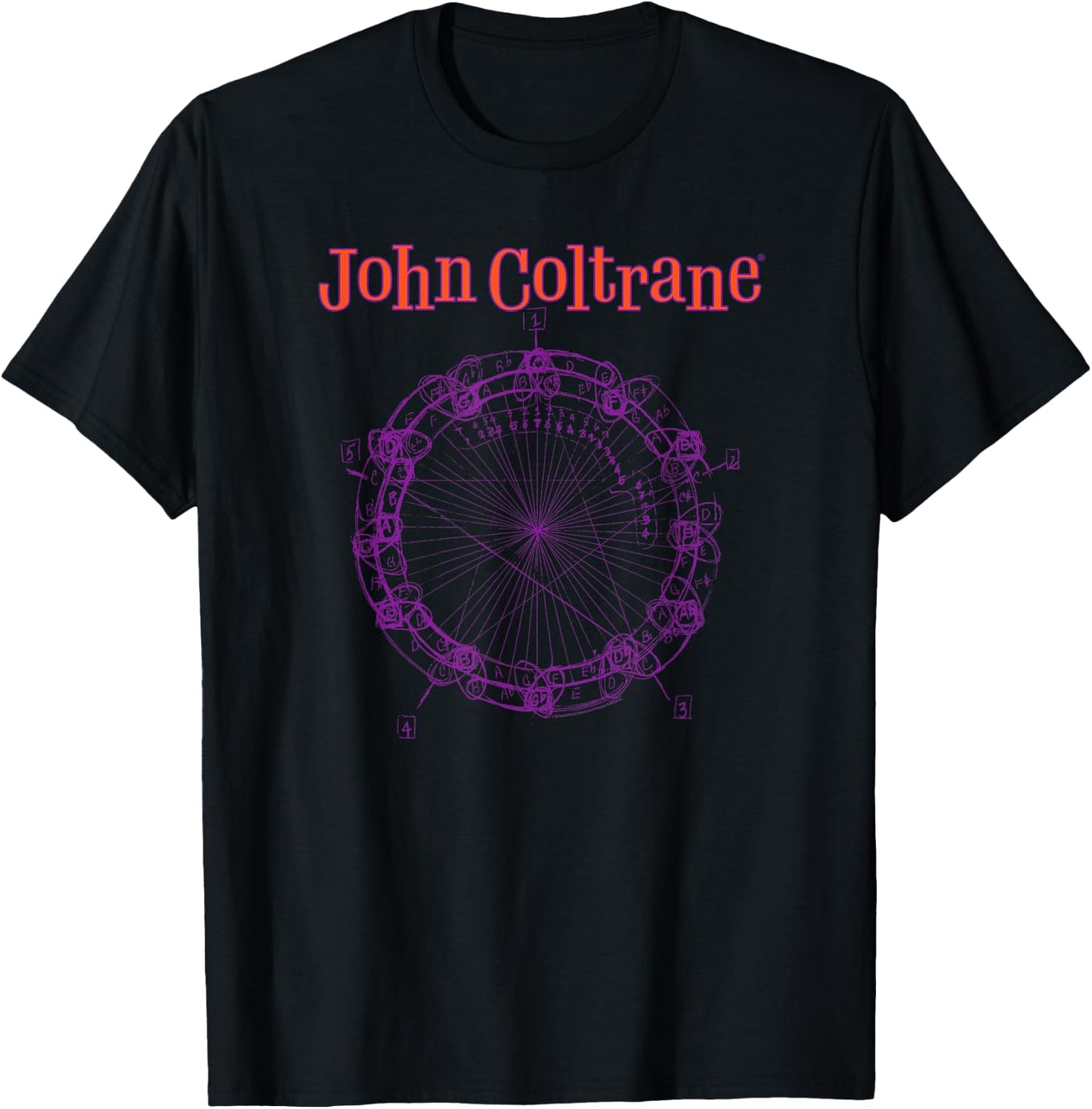 John Coltrane Black -Adults T-Shirt - T-Shirt | Black