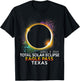 Totality Total Solar Eclipse Eagle Pass Texas April 8 2024 T-Shirt - T-Shirt | Black