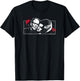 Universal Monsters Valentine's Day Frankenstein and Bride T-Shirt - T-Shirt | Black