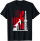 American Flag Oil Drilling Design Drill Baby Drill - Black, Small T-Shirt - T-Shirt | Black