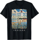 Michigan City Indiana IN Lighthouse Bliss SD701 T-Shirt - T-Shirt | Black