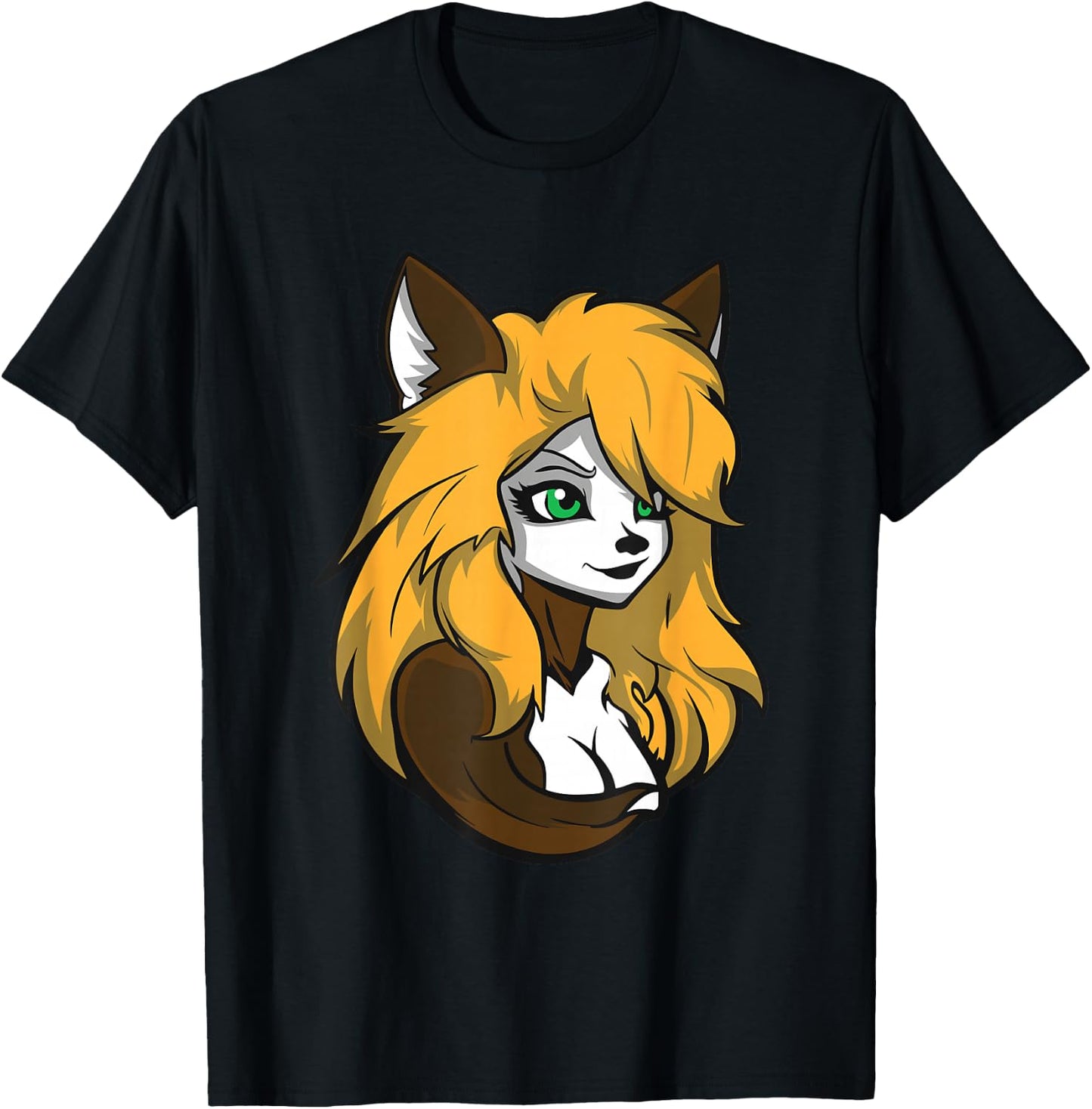 Furry Fandom Cosplay - Furs Fursona Fursuiter Fursuits T-Shirt - T-Shirt | Black