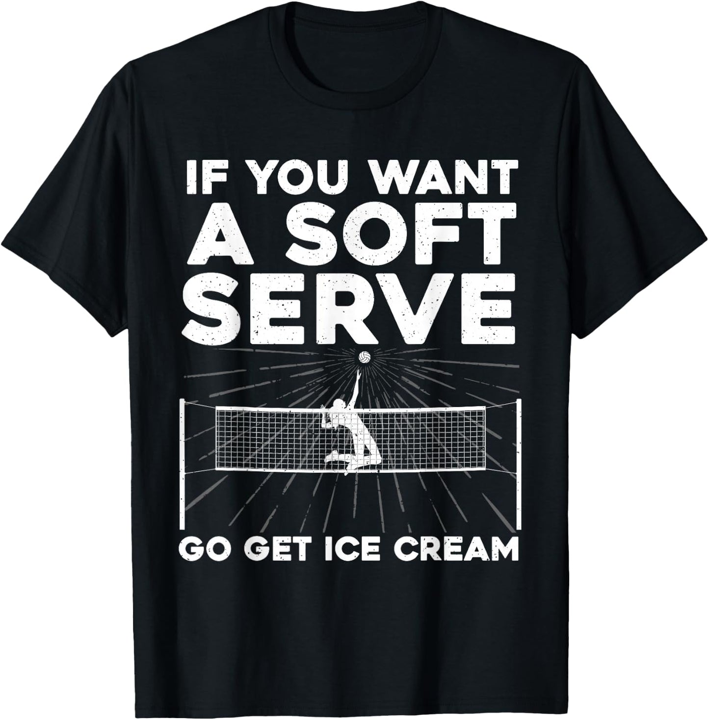 Volleyball Women Volleyball Player College Coach T-Shirt - T-Shirt | Black