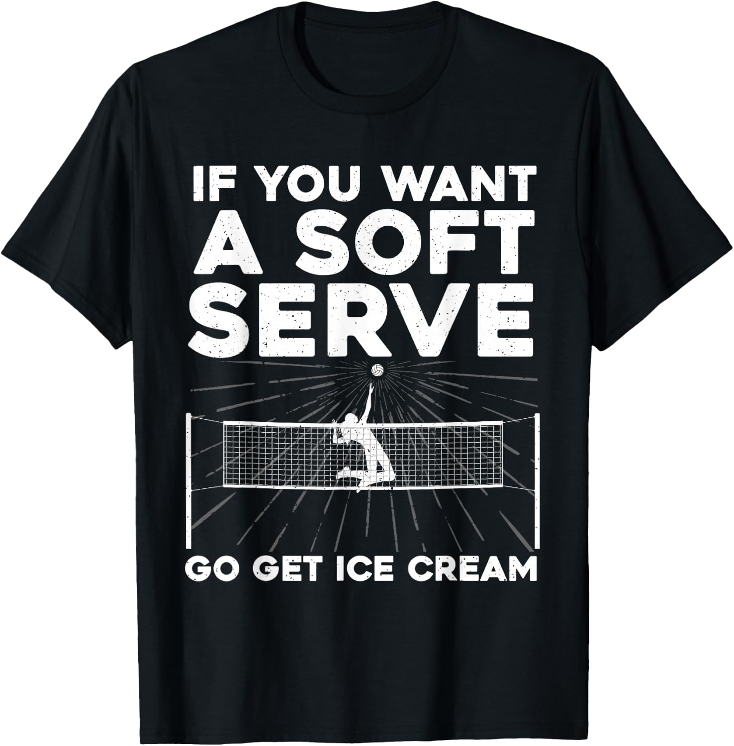 Volleyball Women Volleyball Player College Coach T-Shirt - T-Shirt | Black