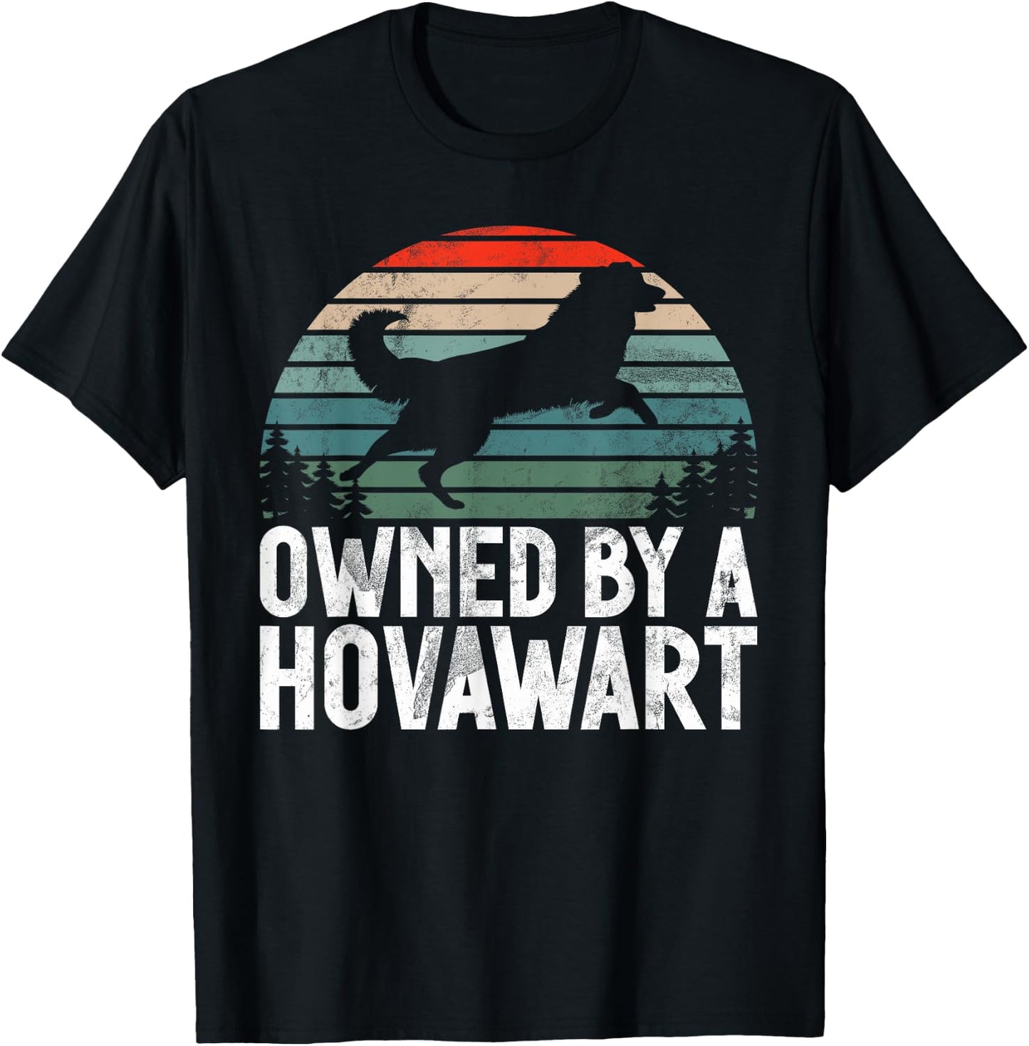 Owned by a Hovawart T-Shirt - T-Shirt | Black